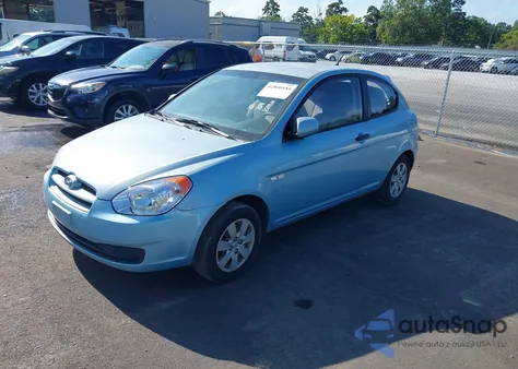2010 Hyundai Accent Gs из США, поврежденный, VIN KMHCM3AC8AU153811